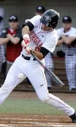 Conor Welton went 3-for-4 in game two Saturday.