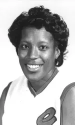 Janet Harris set UGA career individual records in 10 statistical categories.