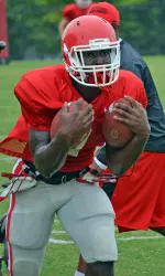 Freshman running back Sony Michel
