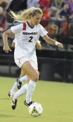 Rachel Garcia had two assists vs. Furman on Sunday.
