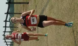 Carly Hamilton was UGA's top runner in every meet she ran in during the 2012 season.
