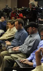 Local media covering all the UGA Football coaching hires.