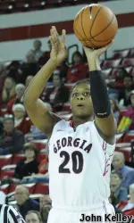Shacobia Barbee is ranked among SEC stat leaders in six categories.