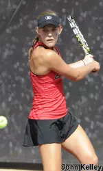 Caroline Brinson followed in her mother's footsteps to play at UGA.