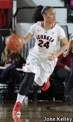 Marjorie Butler ranked among SEC leaders in assists and assist-to-TO ratio last season.