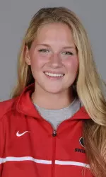 Junior Olivia Smoliga won the women's 100-yard freestyle on Sunday.