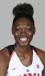 Freshman Caliya Robinson is rounding into form after coming back from an ACL tear.