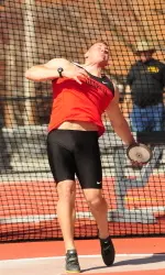 Nick Vena is an All-American shot putter, but also has the scoring potential in the discus.
