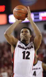 Kenny Gaines scored a team-high 18 points in Saturday's loss to Auburn.