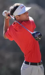 Nicholas Reach was 1-under in the 36-hole event.