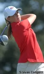 Sammi Lee led Georgia on Saturday with a 76.
