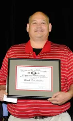 Mark Delafchell named UGA Athletic Association Employee of the Year