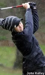 Manuela Carbajo Ré played her final 14 holes at 1-under on Friday.