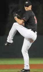 Senior Jared Cheek leads the Bulldogs with five saves. (Photo by Sean Taylor)