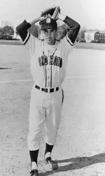 Wayne Minshew's 1.02 ERA in 1957 remains a school record.