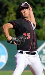 Bo Tucker has been a solid reliever for the Bulldogs throughout the 2015 campaign.