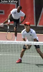 Nathan Pasha and Wayne Montgomery were named ITA Southeast Region Senior Player of the Year and ITA Southeast Region Rookie of the Year, respectively.