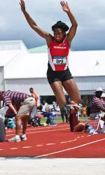 Keturah Orji has reached new heights as a jumper in her first year at Georgia.