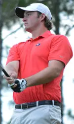 Georgia's Sepp Straka watches his shot during the second round of the NCAA Championships at Concession Golf Club in Bradenton, Fla., on Saturday, May 30, 2015. (Photo by Steven Colquitt)