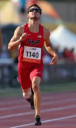 Former Bulldog Jarryd Wallace is ranked No. 1 in the world in the 100-meter dash.