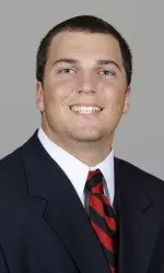 Linebacker Jake Ganus had a key interception late in the game.