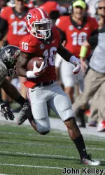 Isaiah McKenzie is now one punt return TD shy of the Georgia career record.