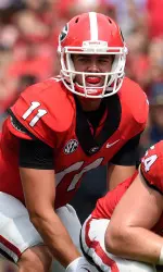 Quarterback Greyson Lambert threw a pair of touchdown passes in his Georgia debut. (Dale Zanine-USA TODAY Sports)
