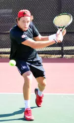 Wayne Montgomery clinched the match with a three-set win.