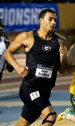 Garrett Scantling finished his career taking second once and third twice in the heptathlon at the NCAA Indoor Championships.