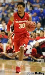 J.J. Frazier earned a spot on the All-SEC Tournament team.