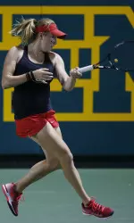 Perez scored an upset win over No. 11 Jasmine Lee to get the ball rolling for Georgia.