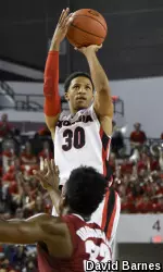 J.J. Frazier is ranked among the SEC's top-10 leaders in a league-high eight statistics.