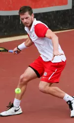 Senior Austin Smith delivered the match-clincher on Friday.