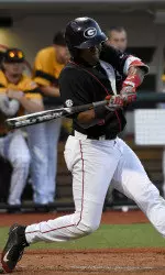 Nick KIng smashed his first home run of the year to end a shutout bid by the Aggies.