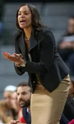 Joni Taylor led Georgia to 21 wins in her first season as head coach. (Photo by Matthew Mitchell)