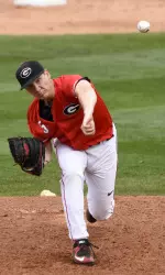 Andrew Gist tossed a career-high eight innings in beating No. 19 Tech Tuesday.