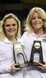 Brandie Jay and Brittany Rogers became Georgia's 19th and 20th gymnasts to win an individual championship.