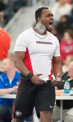 Ashinia Miller is back in action Saturday night at the Virginia Challenge. (Photo by Elliott Hess)