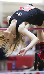 Mady Fagan captured the SEC outdoor title after finishing second indoors.