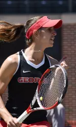 Silvia Garcia finished an impressive collegiate career on Thursday night.