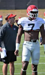 Lorenzo Carter is ready for game week to arrive.