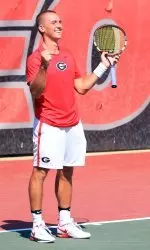 Jan Zielinski had plenty of reasons to smile Tuesday. (Photo by Bill Kallenberg)