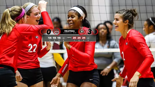 uga volleyball 3 - miss st 0
