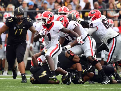 NCAA Football: Georgia at Vanderbilt