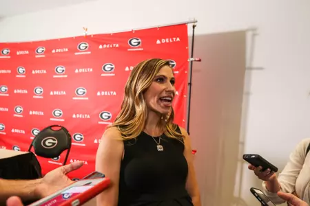 Courtney Kupets Carter press conference