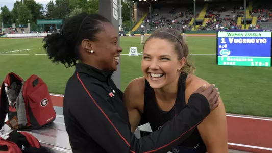 Keturah Orji and Kate Hall