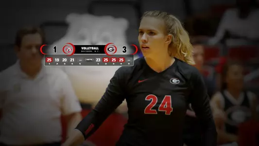 17 VB postgame - Davidson