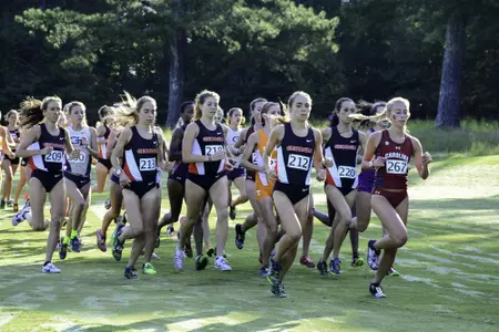 Georgia's Jessica Drop and Samantha Drop during the 2017 Bulldog SEC Preview on Saturday, Sep. 9, 2017 in Athens, Ga. (Photo by Caitlyn Tam)