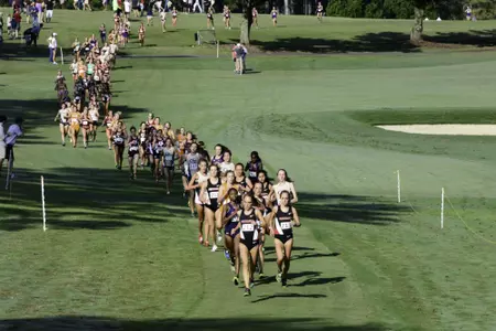 Georgia's Jessica Drop and Samantha Drop during the 2017 Bulldog SEC Preview on Saturday, Sep. 9, 2017 in Athens, Ga. (Photo by Caitlyn Tam)