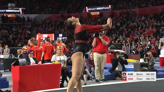 UGA Gymnastics vs Auburn